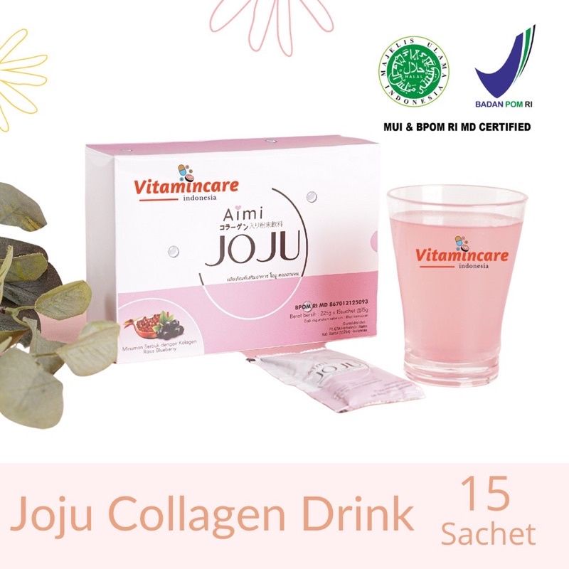 1BOX JOJU COLLAGEN DRINK BY AIMI PEMUTIH KULIT MENYEHATKAN (BPOM)