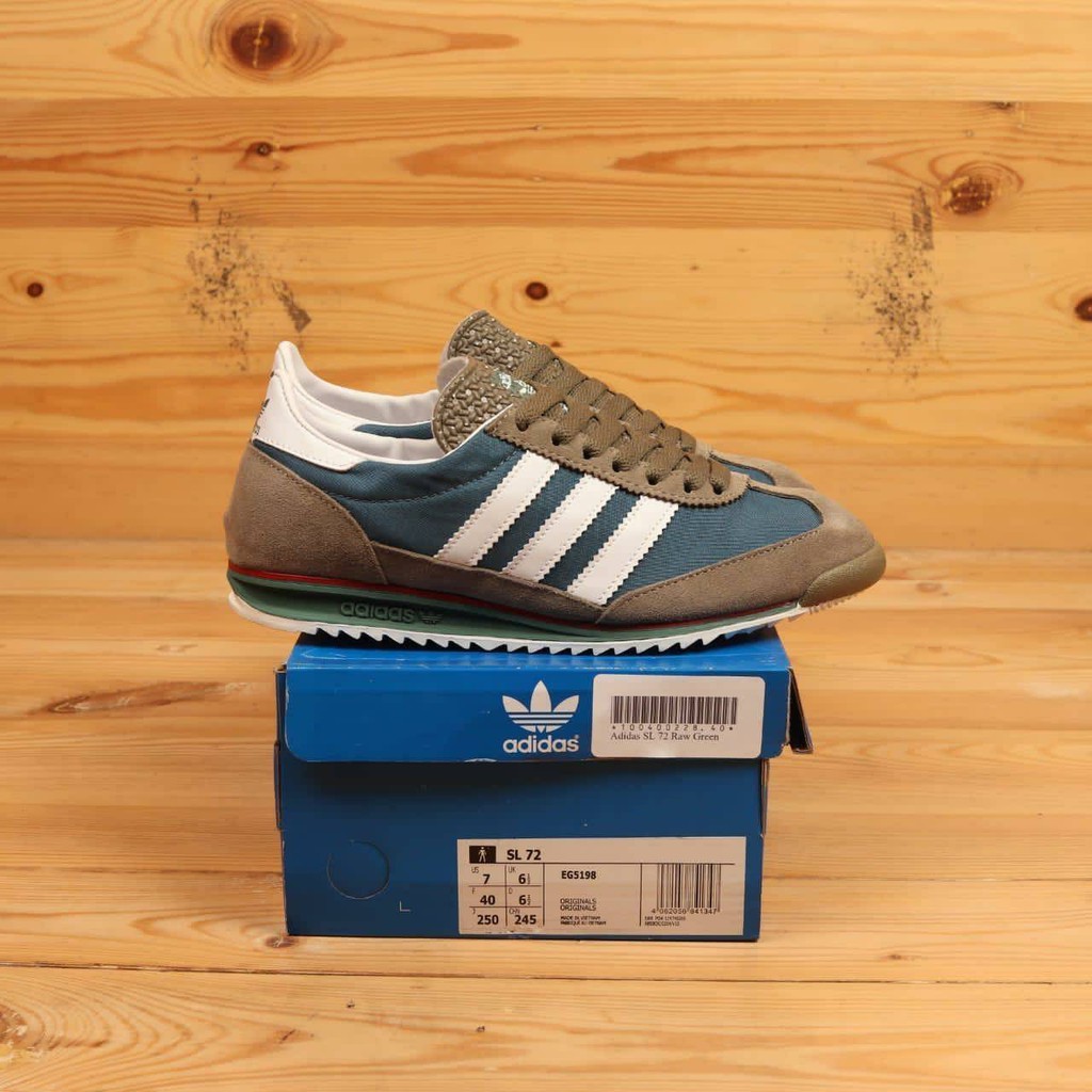 PROMO  ADIDAS SL 72 RAW GREEN ORIGINAL