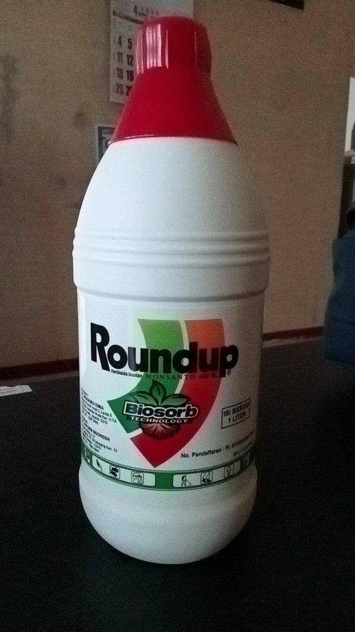 Herbisida Round Up Kemasan 1l Pembasmi Rumput Sampai  Akarnya