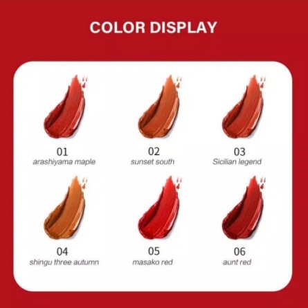 LAMEILA I Just Red Edition Matte Lipstik/ Lipstik Bibir DJ 2026