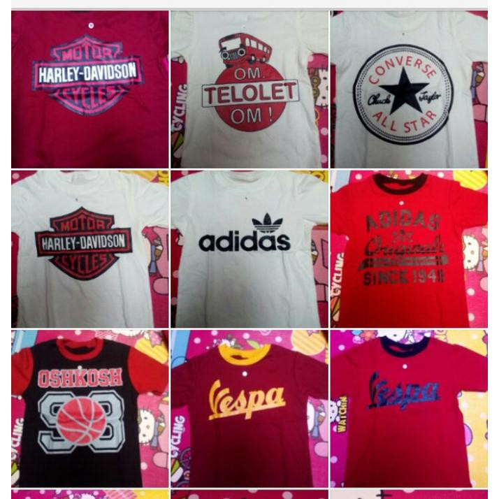 GROSIR - KAOS ANAK2 SIZE M BAJU MERMAID