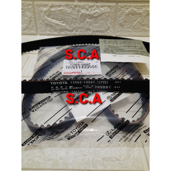 timing belt sabuk timing soluna corolla great ori asli OEM