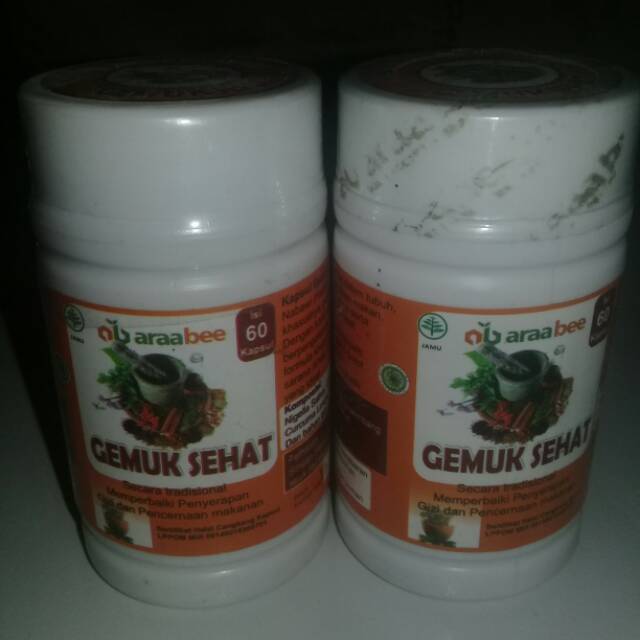 Kapsul herbal gemuk sehat