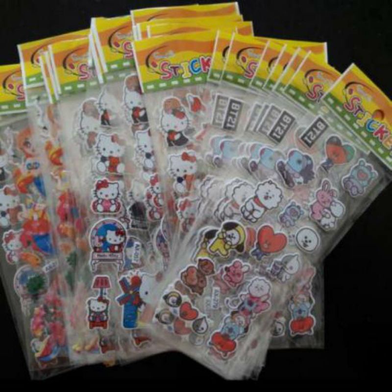 

Sticker 3D Timbul Stiker Anak