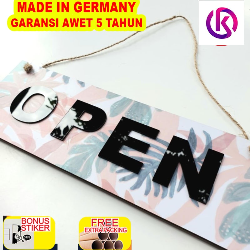 

Promo Gantungan Sign Toko - OPEN CLOSED ALOHA - Akrilik