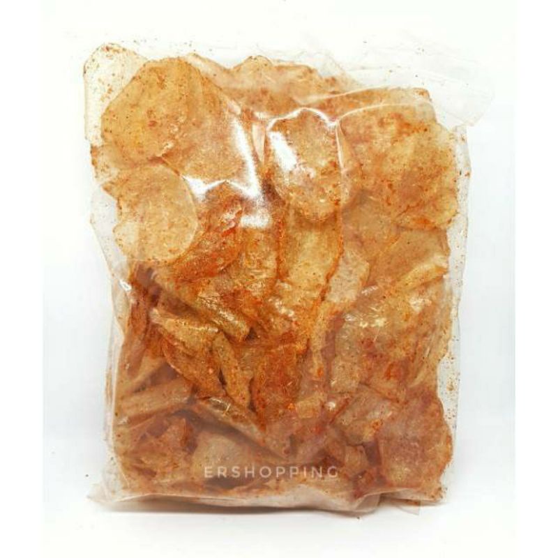 

Keripik kaca kemasan 250gram