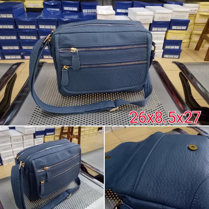 Order Aja Cyiinnnnnn Tas Selempang Wanita Kulit Sapi Asli Model Papillon Fossil Original Terlaris