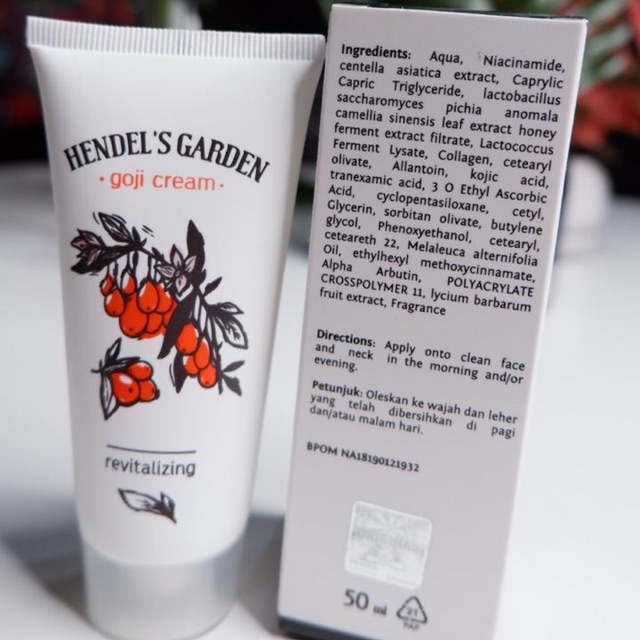 HENDEL’S GARDEN GOJI CREAM