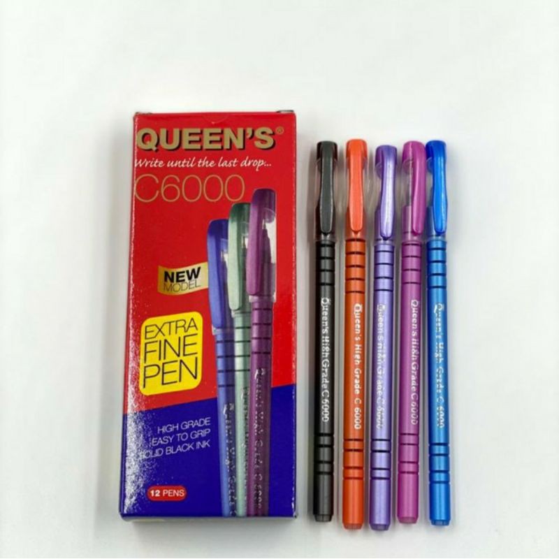 BOLPEN / PULPEN / BOLPOIN FASTER C6000 / FASTER QUEEN'S / BULPOIN / PULPEN / BOLPOIN FASTER