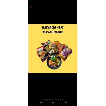 

Makaroni Keju ELFATH Keju KRAFT 200 gr