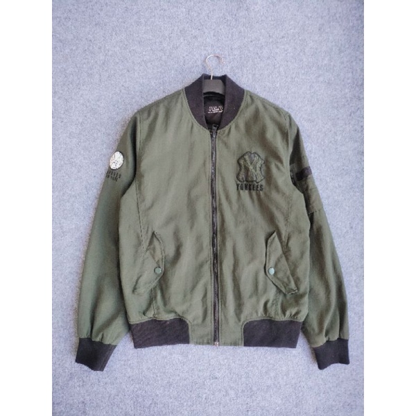 Jaket Bomber Yankees MLB Second Original