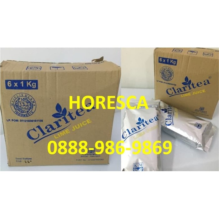 

Best Product Claritea Lime Juice Tea | Bubuk Minuman Lime Tea Kemasan 1 Kg