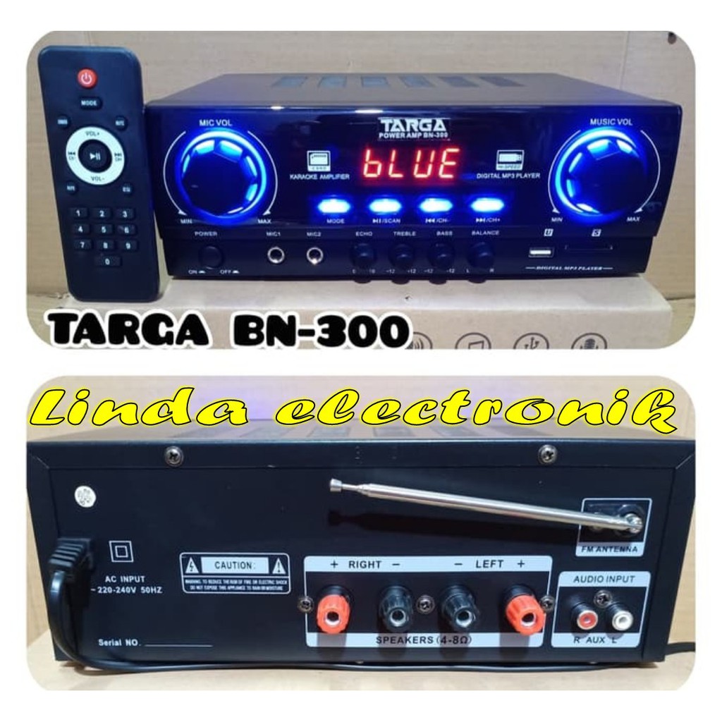 amplifier TARGA BN 300 DIGITAL AUDIO AMPLIFIER targa bn300