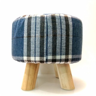 Stool Bangku  Kayu  Bulat Jean kursi Kayu  kursi Dekorasi 