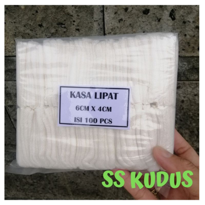 Kasa lipat non steril 6cmx4cm isi 100 pcs