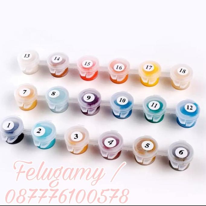 BISA COD Paint by Number Lukisan Pemandangan Alam