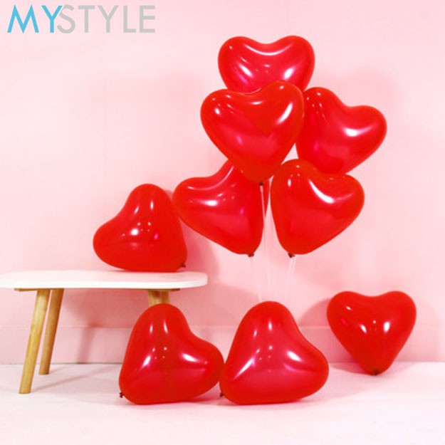 BALON LATEX HATI 220 12 INCH SATUAN MIN 20 PCS BALON PESTA ULANG TAHUN