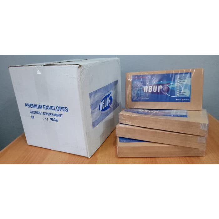

Terlaris HOT PROMO!!! Amplop Coklat Ukuran Super Cabinet Neuro ( 14 x27 cm ) Keren