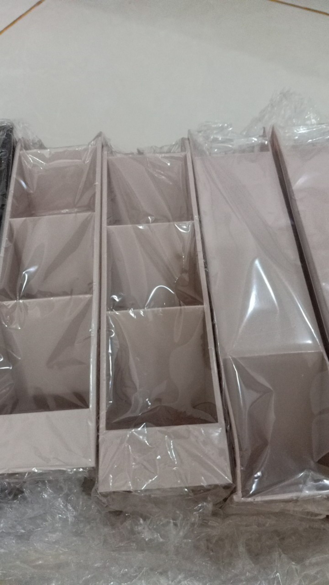 Rak Dapur Alat Masak Kosmetik Organizer Drawer Serbaguna Warna Warni Rak Mini 4 Sekat Mini