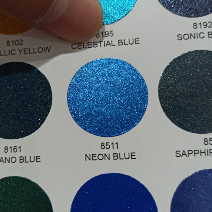 DITON 8511 NEON BLUE METALLIC Biru Metalik Cat Semprot Pilox Pylox