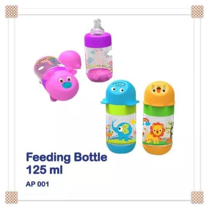 Baby Safe Feeding Bottle 125ML- AP001 - BELLA SHOP