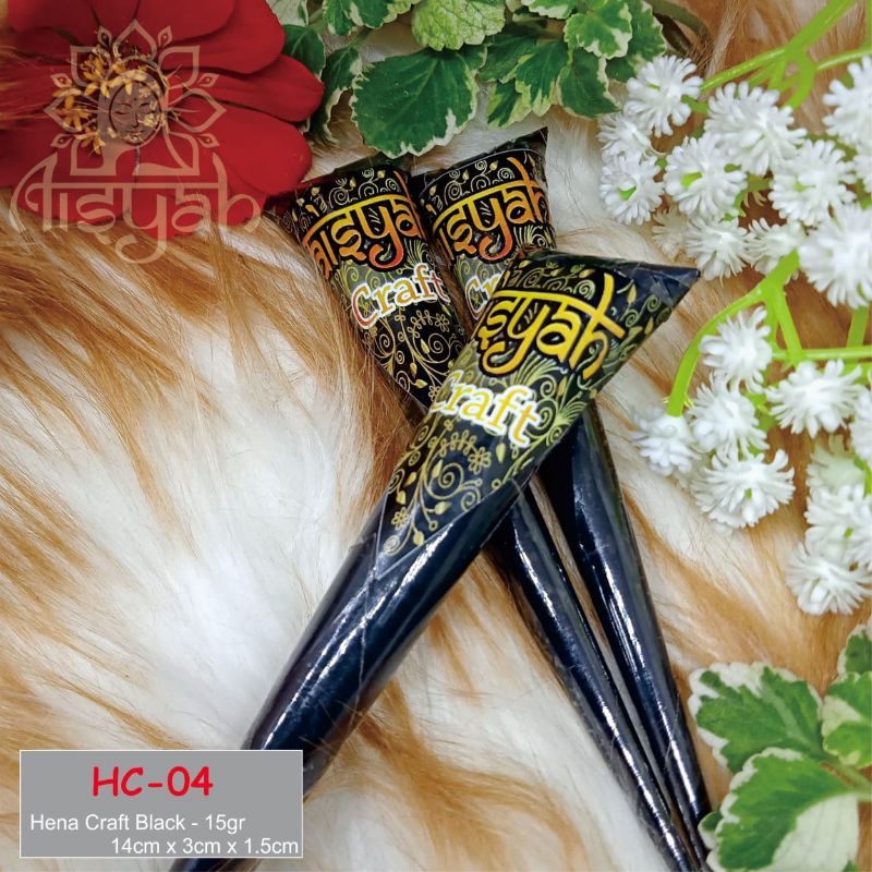 

HENA UTK BENDA/Hena craft hitam 1pcs