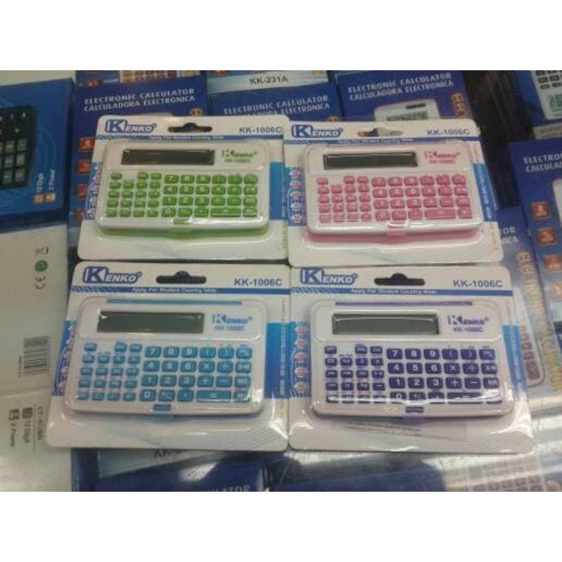 

Kenko Calculator Scientific kk 1006 colourfull