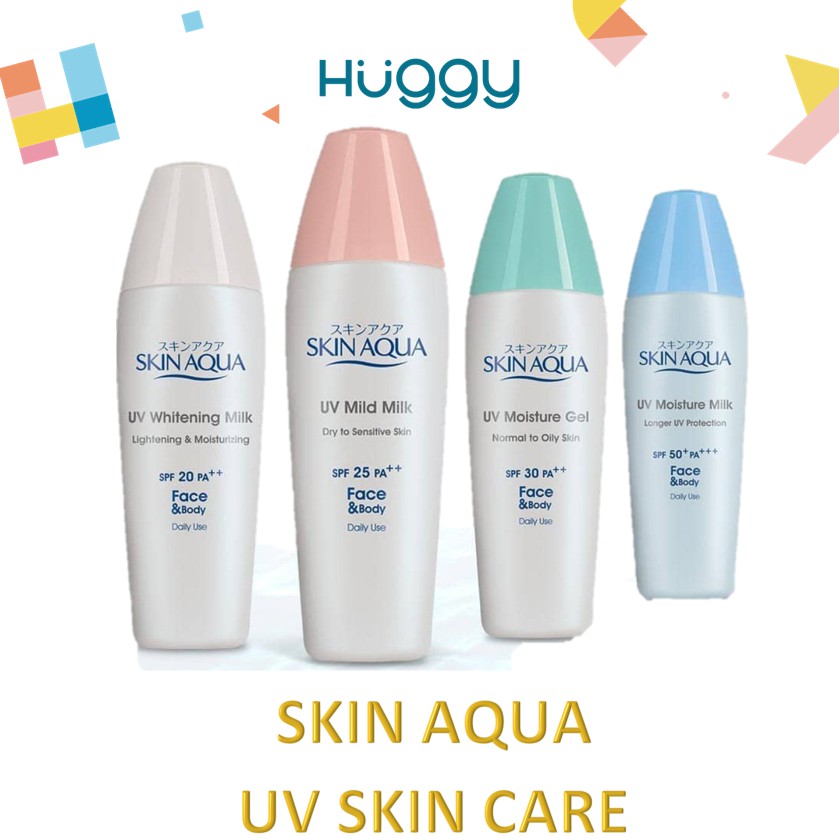 Skin Aqua UV Skin Care Moisture Milk Gel Milk Whitening