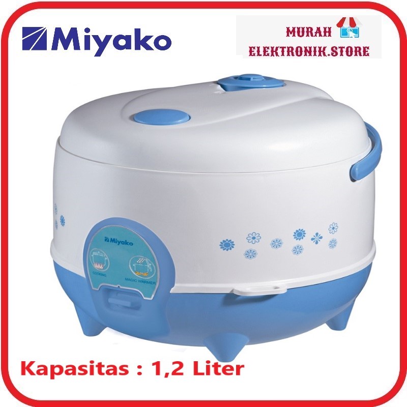 Miyako Magic Com MCM 612 / Rice Cooker MCM 612 - Biru [1.2L]