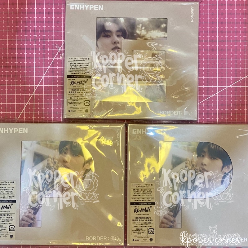 soljack solo jacket sunghoon jungwon pc photocard jw silau seragam sh chibi seragam putih