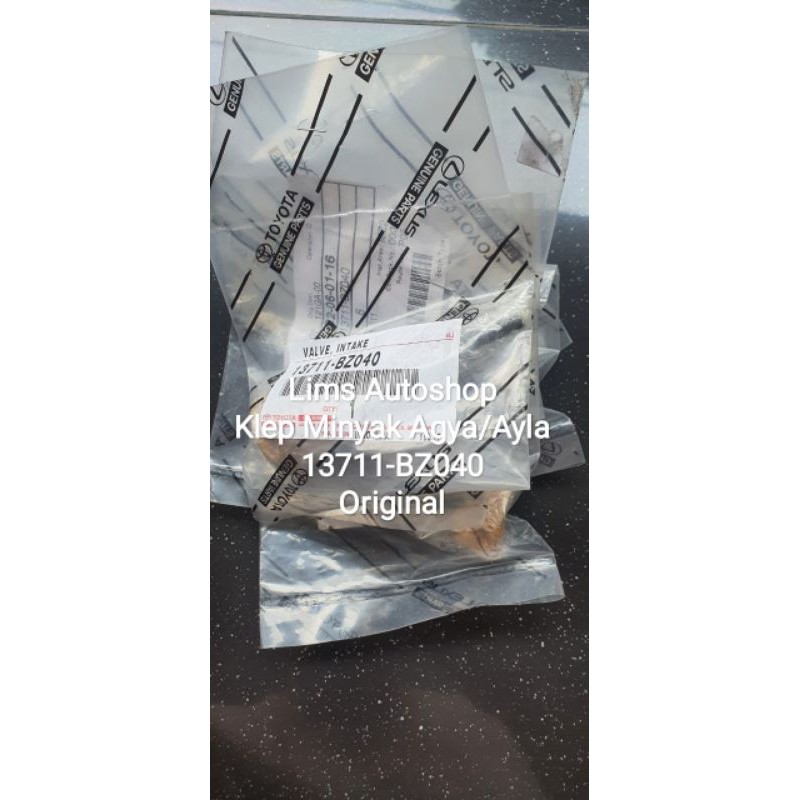 Klep Minyak Agya or Ayla ORI 13711-BZ040-001