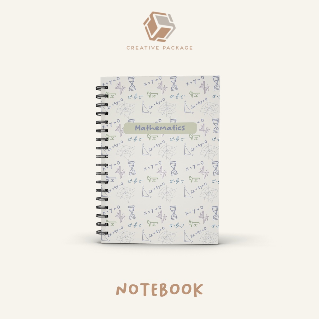 

Notebook Spiral A5 Aesthetic Line/Garis