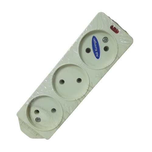 SOCKET STOP KONTAK 4 3 2 LUBANG MURAH KS-3314GP KINGSUN - COLOKAN