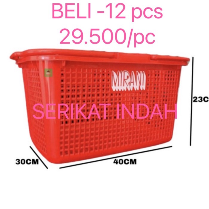 

Ready Keranjang Belanja Mirani Minimarket Supermarket Swalayan Murah