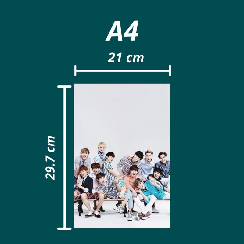 

(F4) ARTPAPER 210 gr/gsm CETAK POSTER CUSTOM MURAH KPOP POSTER