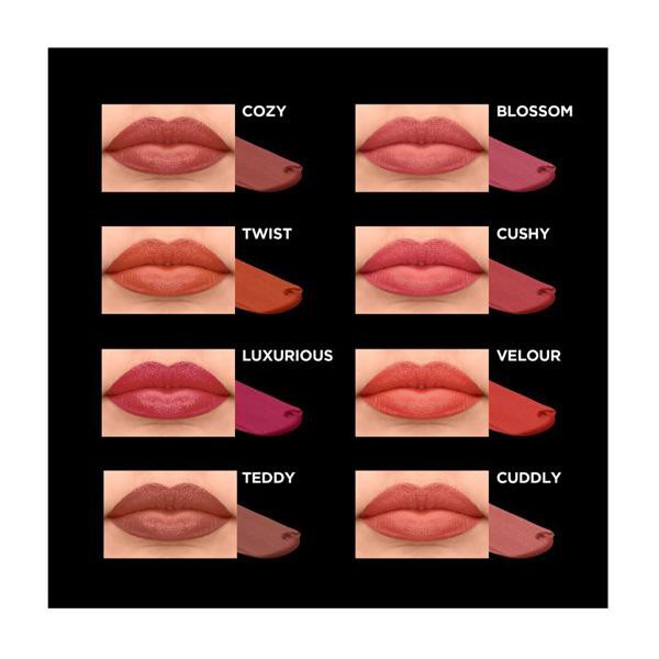 LA Colors Velvet Plush Creamy Lip Color