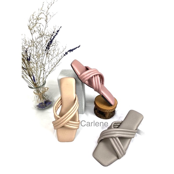 Carlene-naomi flat silang/sandal teplek wanita