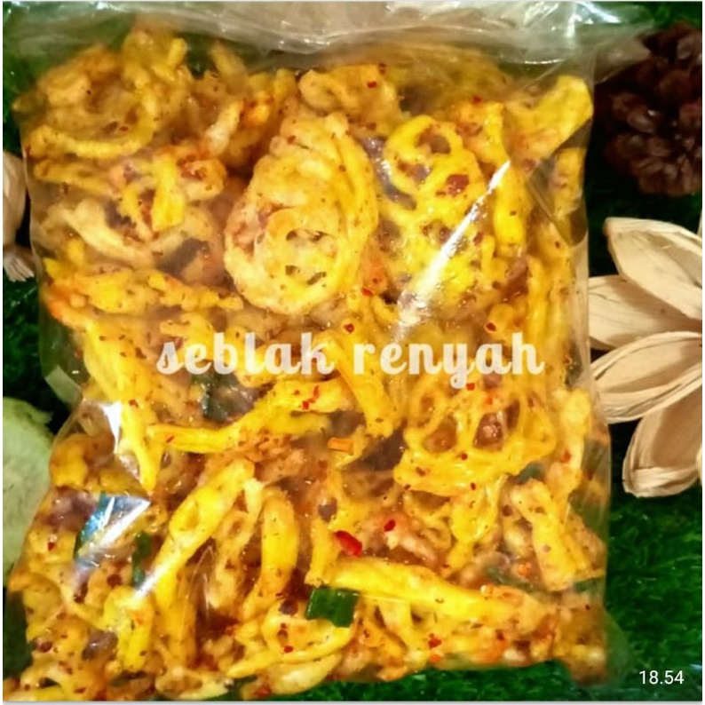 

Seblak Pukmie rasa pedas aroma Daun jeruk isi 500gr
