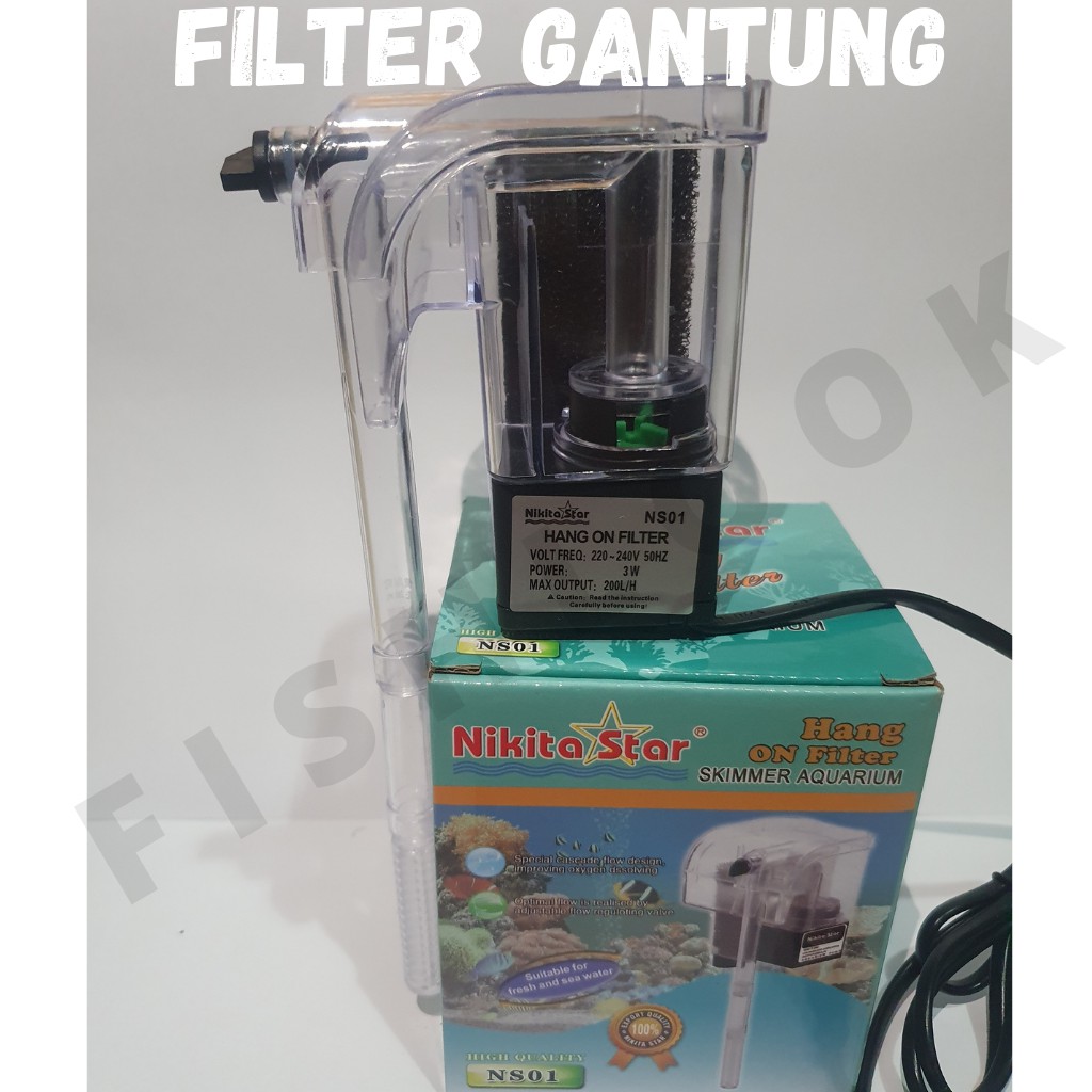 Filter Gantung Aquarium / Filter Gantung Aquascape NS 01