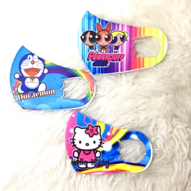 MK07 Masker Kain Anak Motif Karakter