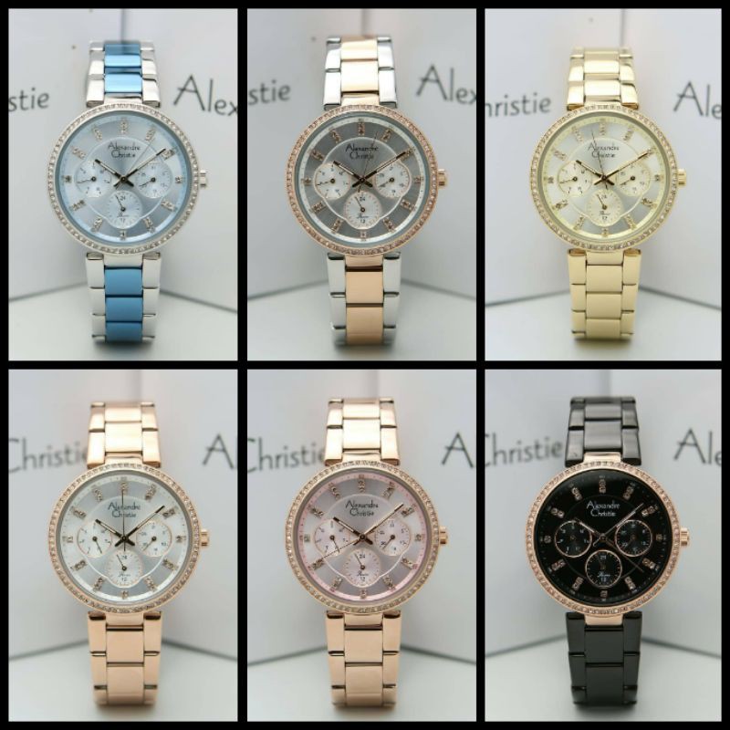 JAM TANGAN WANITA ALEXANDRE CHRISTIE AC 2874 ORIGINAL