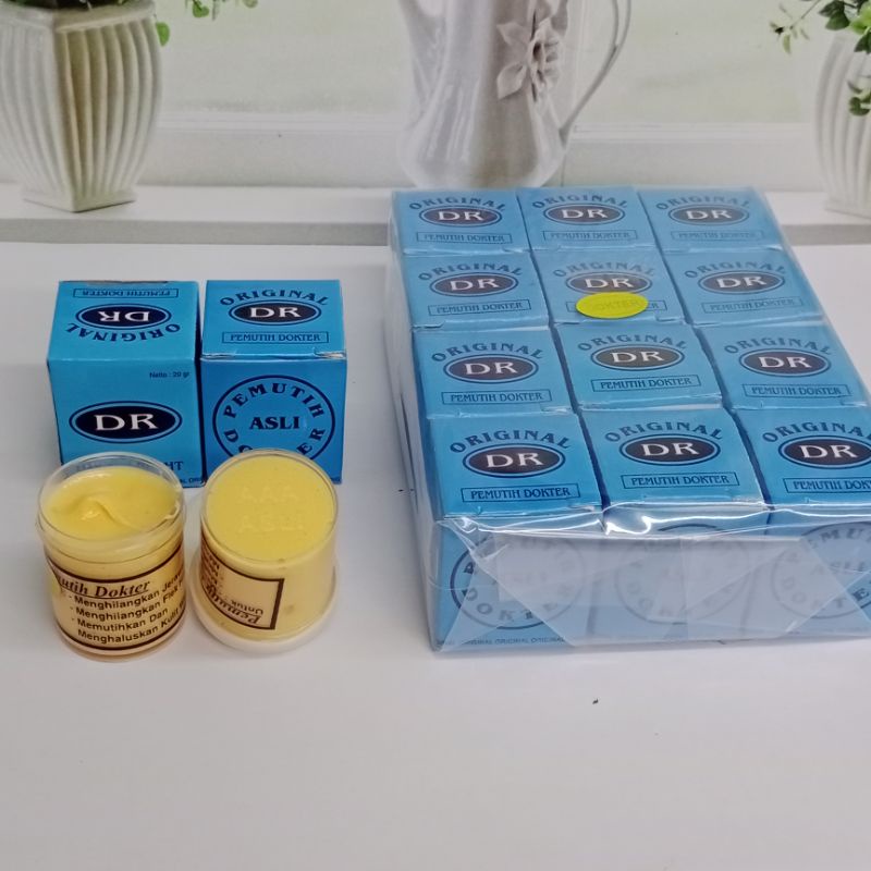 (Lusinan) Cream Dr Biru Asli AAA  | Cream Pemutih Wajah Kualitas Super