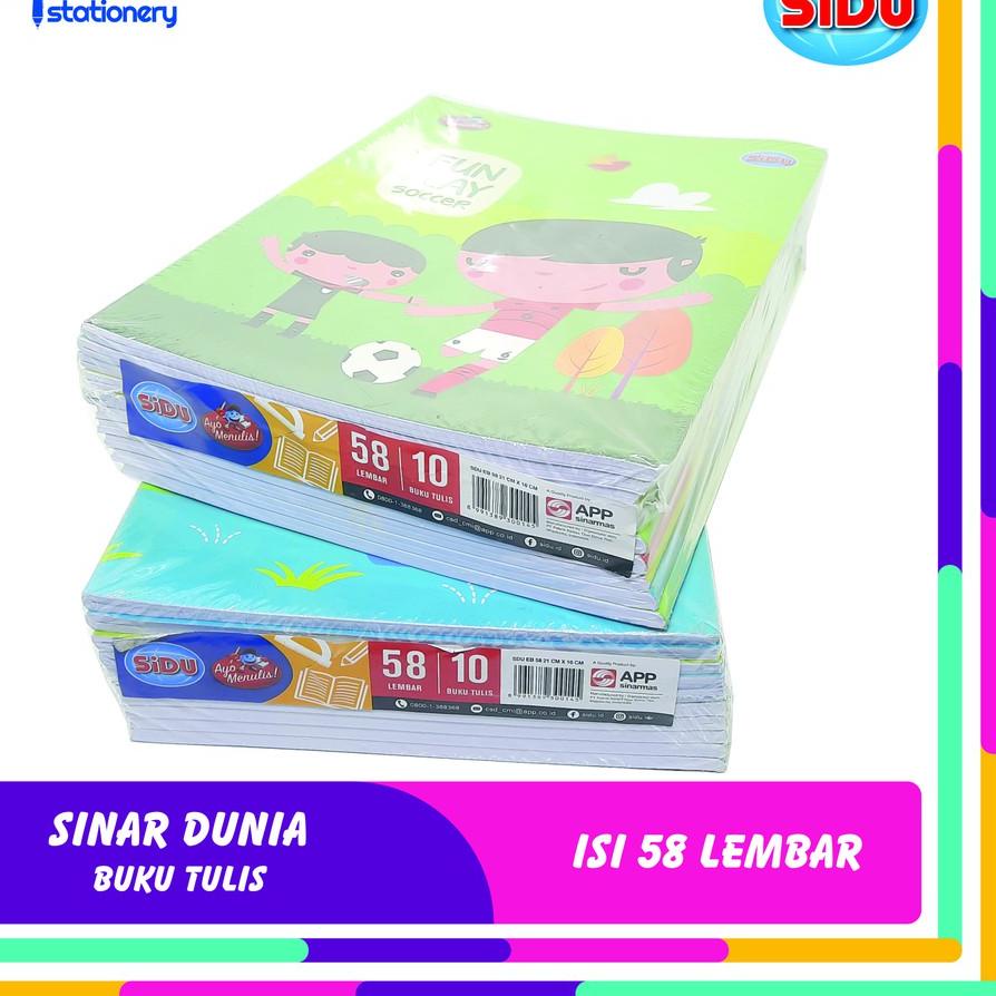 

☼ BUKU TULIS SINAR DUNIA ISI 58 LEMBAR ☾