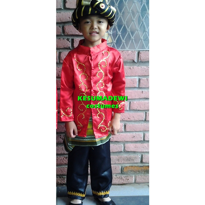 ANAK-NASIONAL-ADAT-PAKAIAN- PRIA ACEH TK | BAJU ADAT KOSTUM KARNAVAL ANAK DAERAH -PAKAIAN-ADAT-