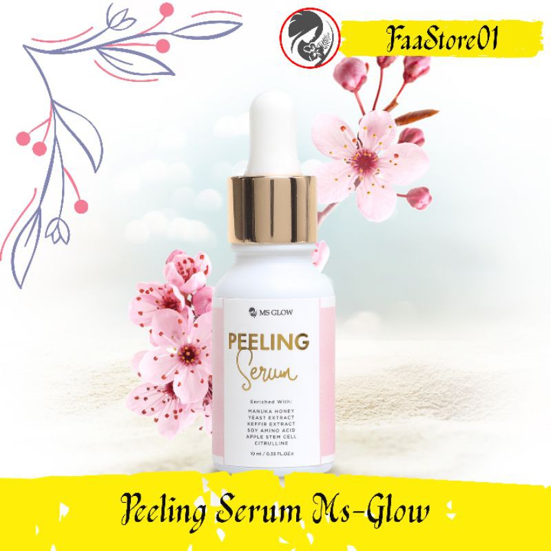 PEELING SERUM MS GLOW / SERUM EKSFOLIASI