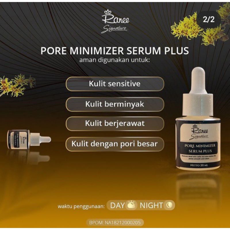 RANEE Signature Pore Minimizer Serum Plus 20ml