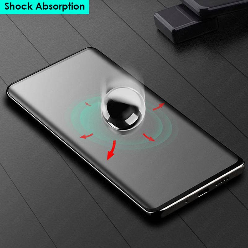 Matte Hydrogel Film For IPhone 11 12 Pro Max Mini  7 8 Plus X XS Max XR SE 2020 Purple Green Light Screen Protector