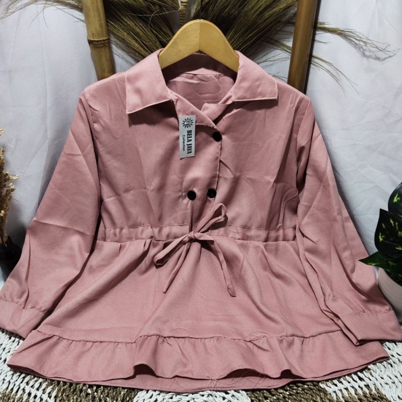 Chikita Blouse Moscrepe///Blouse Bordir Remaja Masa Kini