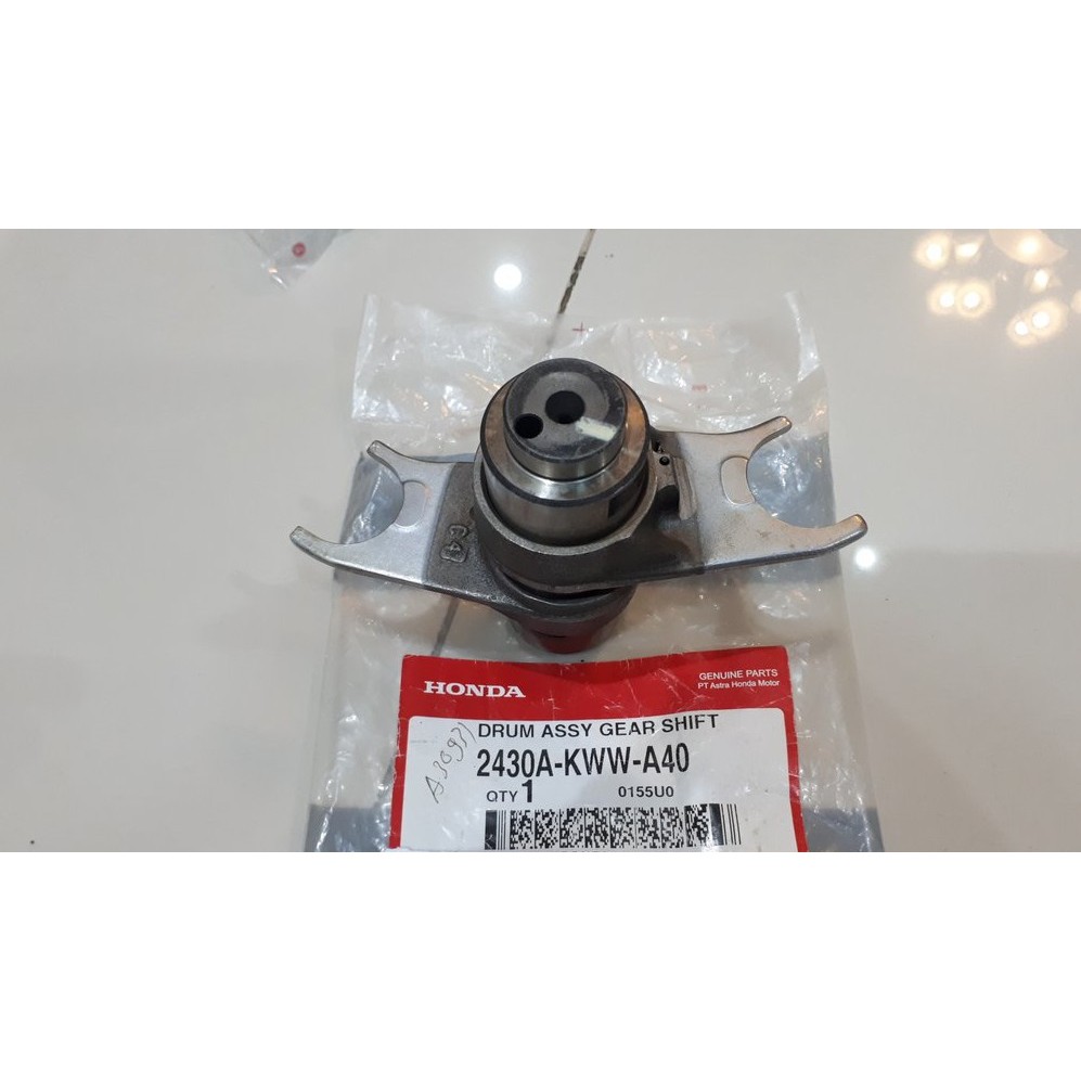 drum assy gear shift BOTOLAN CAPIT HURANG REVO BLADE BLED 110 KARBU 2008-2012 2430A-KWW-A40
