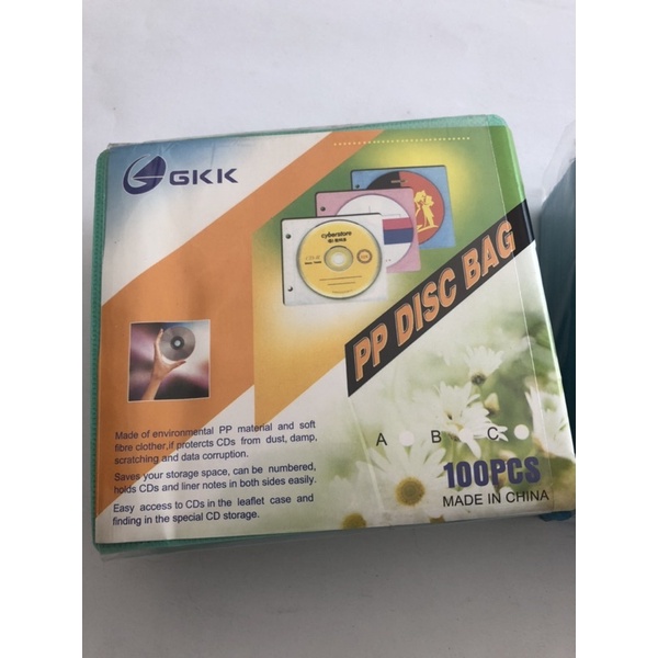 Plastik cd kaset , Plastik cd isi 100 Lembar